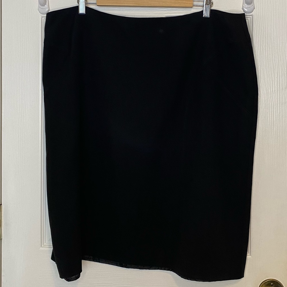 Worthington Woman black skirt size 22W
